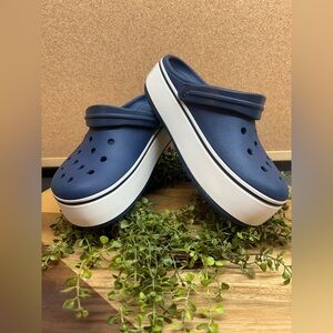 Crocband Platform Clog